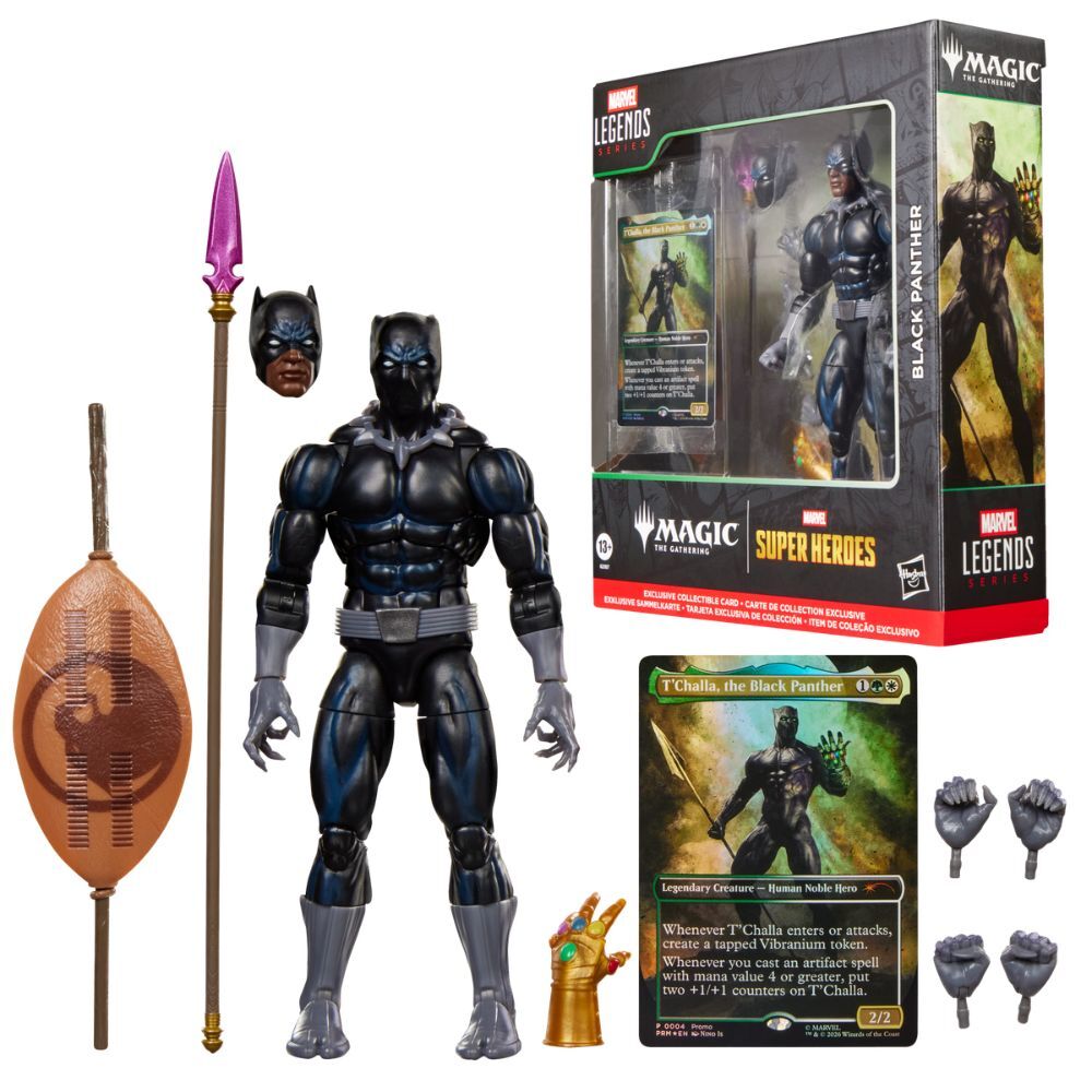 Figure Black Panther Magic The Gathering Marvel Legends Series 15cm