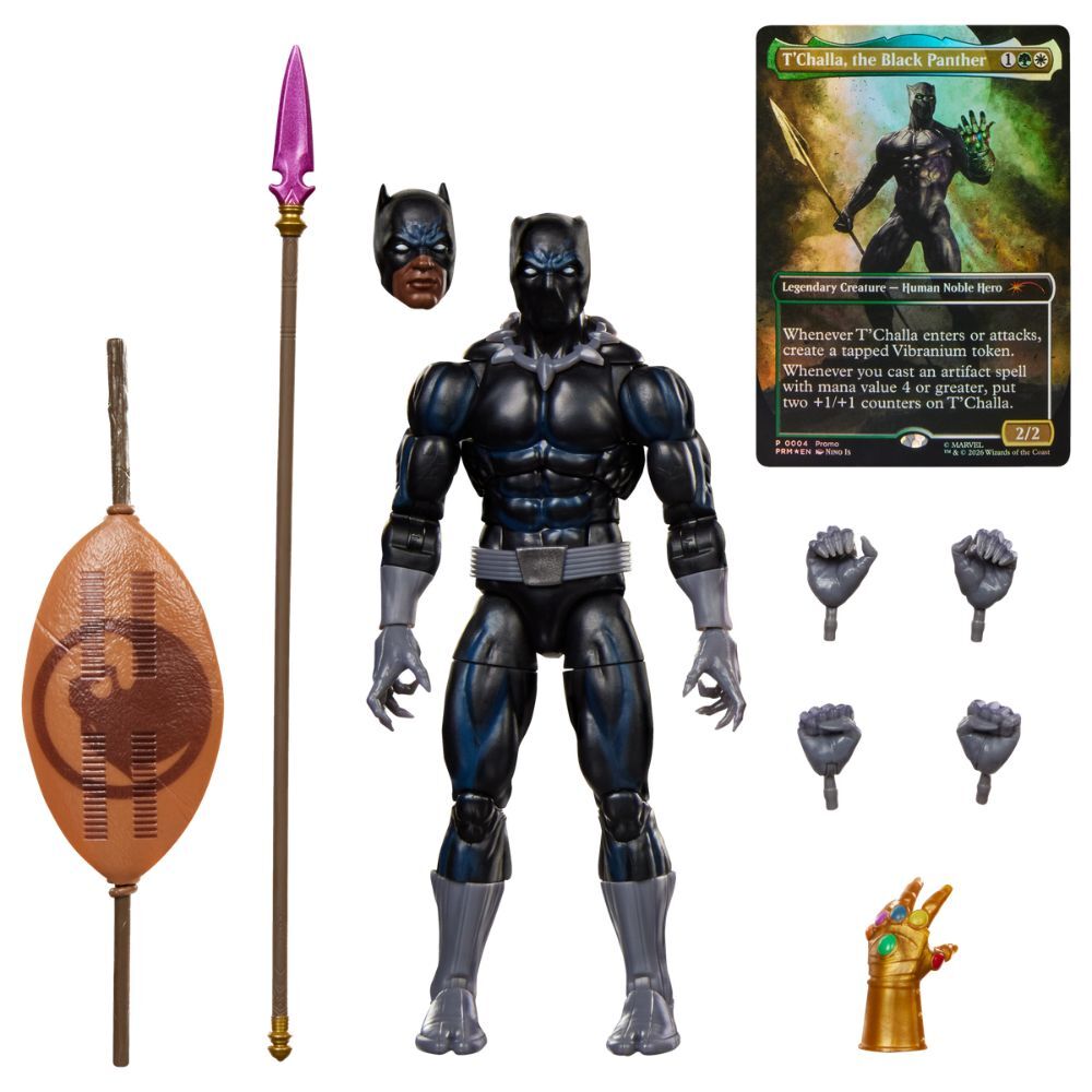 Figure Black Panther Magic The Gathering Marvel Legends Series 15cm