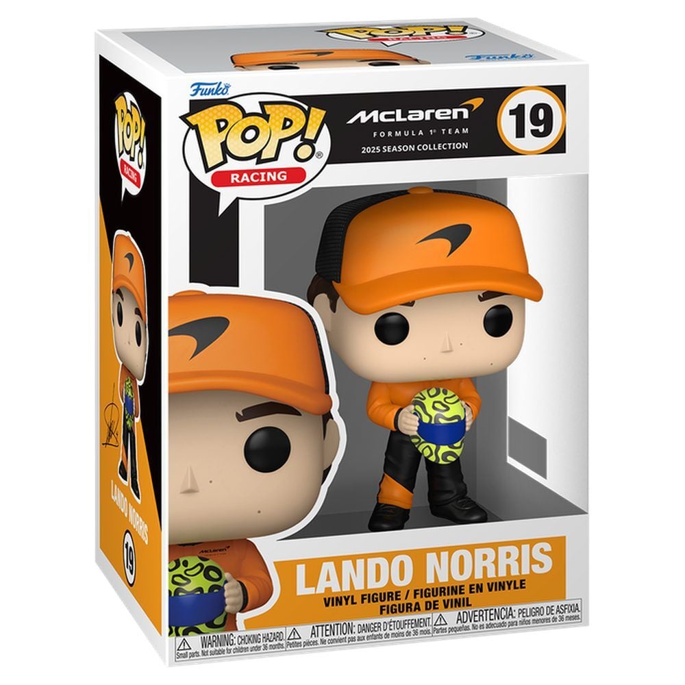 POP Racing McLaren Lando Norris figure