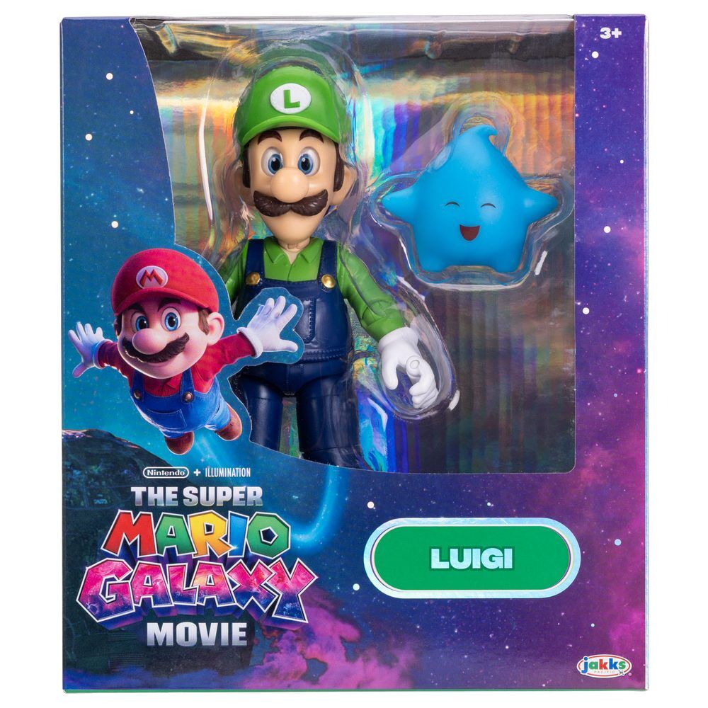 Luigi Super Mario Galaxy Movie Figure 13cm