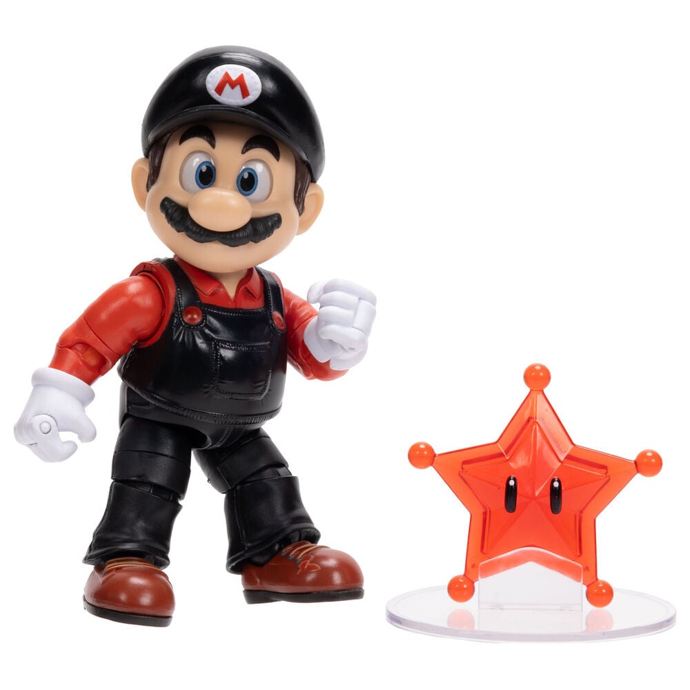 Flying Mario Figure Super Mario Galaxy Movie 13cm