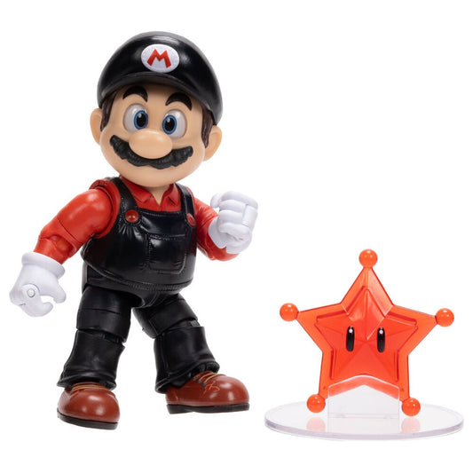 Flying Mario Figure Super Mario Galaxy Movie 13cm
