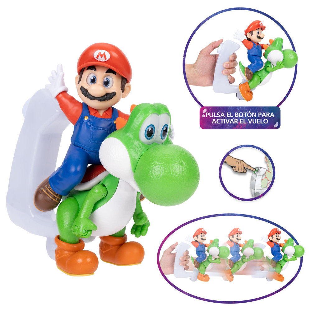 Mario & Yoshi Super Mario Galaxy Movie Figure