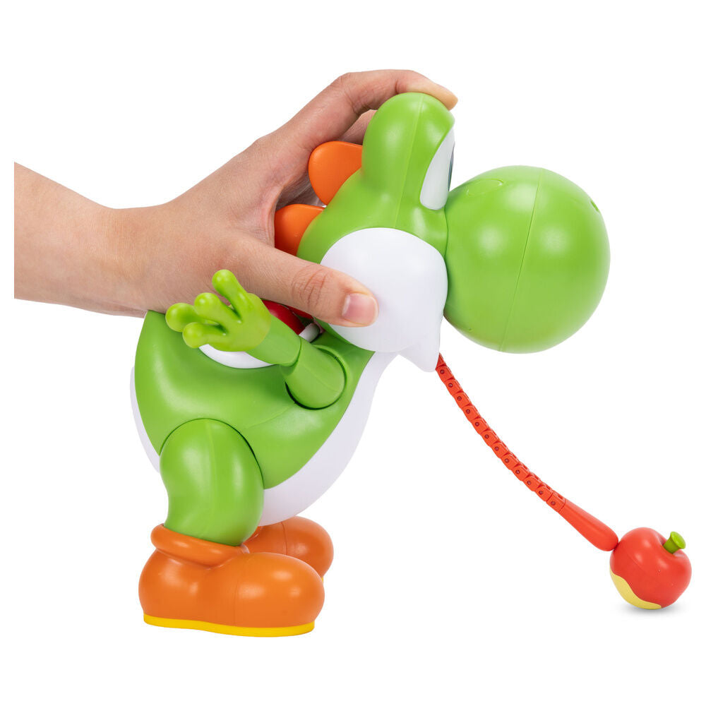 Interactive figure Yum Yum Yoshi Super Mario Bros 20cm