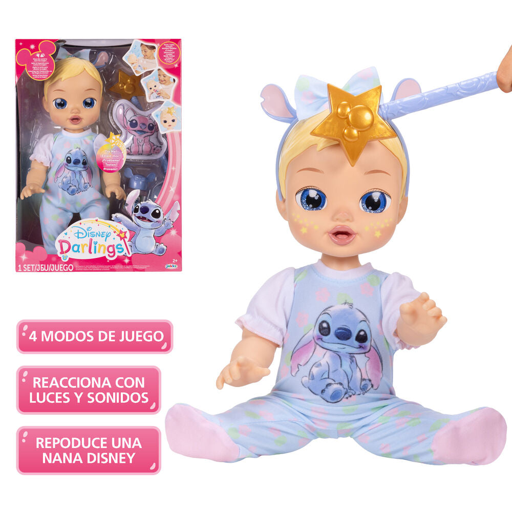 Interactive Stitch Disney Darlings Doll 30cm