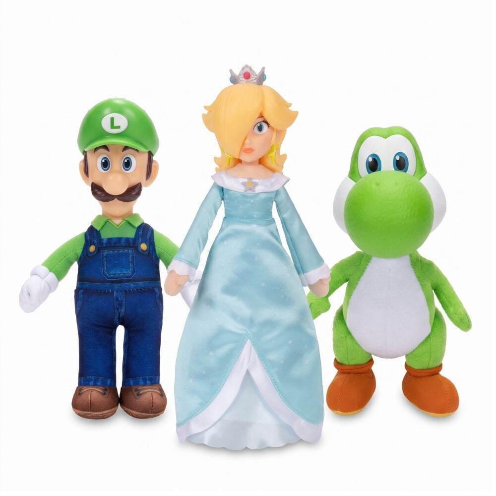 Super Mario Galaxy Movie Plush 25cm Assorted