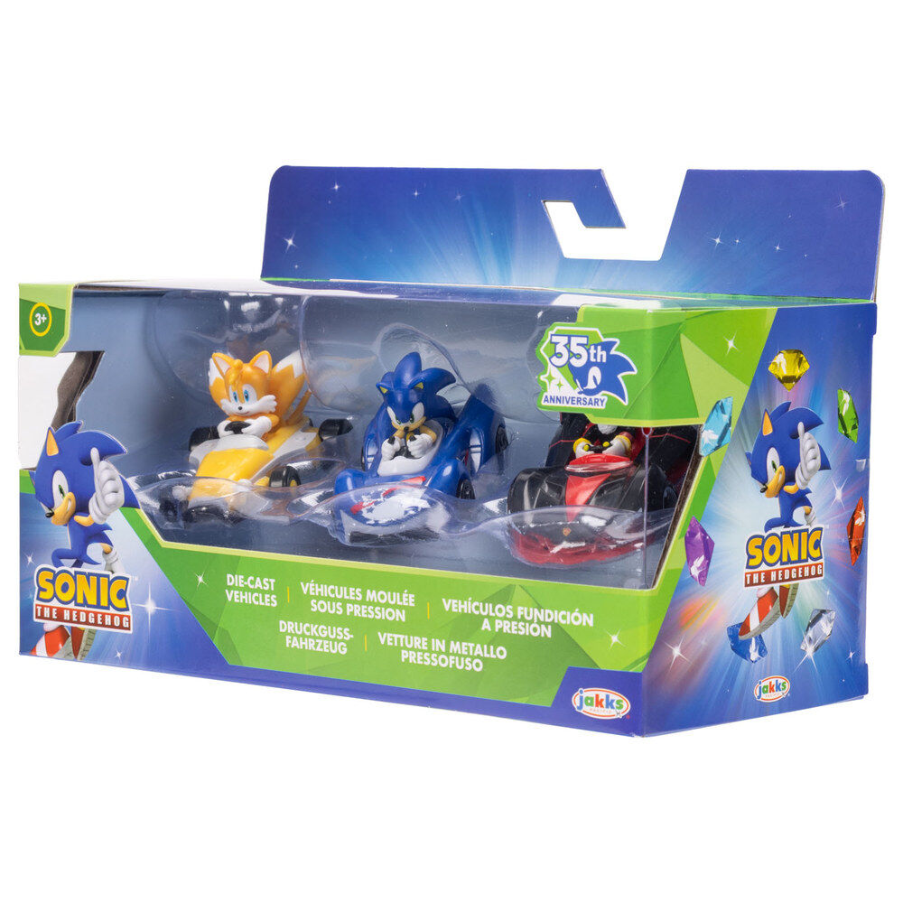 Blister 3 Sonic The Hedgehog vehicles