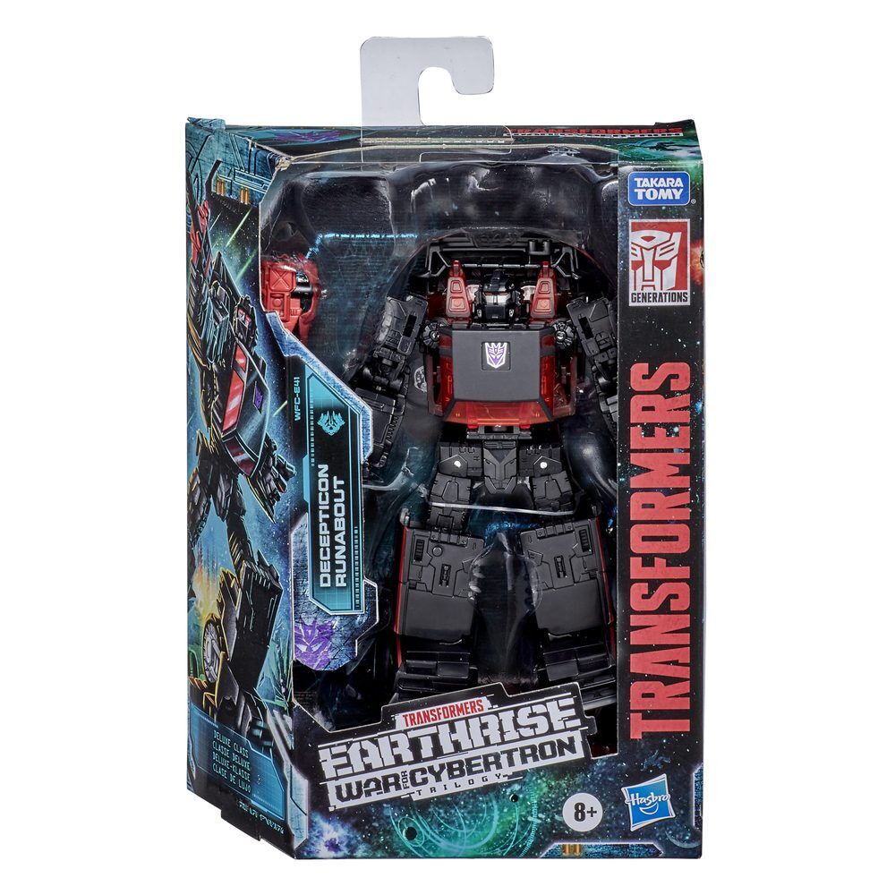 Decepticon Ronabout Figure Transformers Earthrise War For Cybertron Trilogy Transformers 14cm