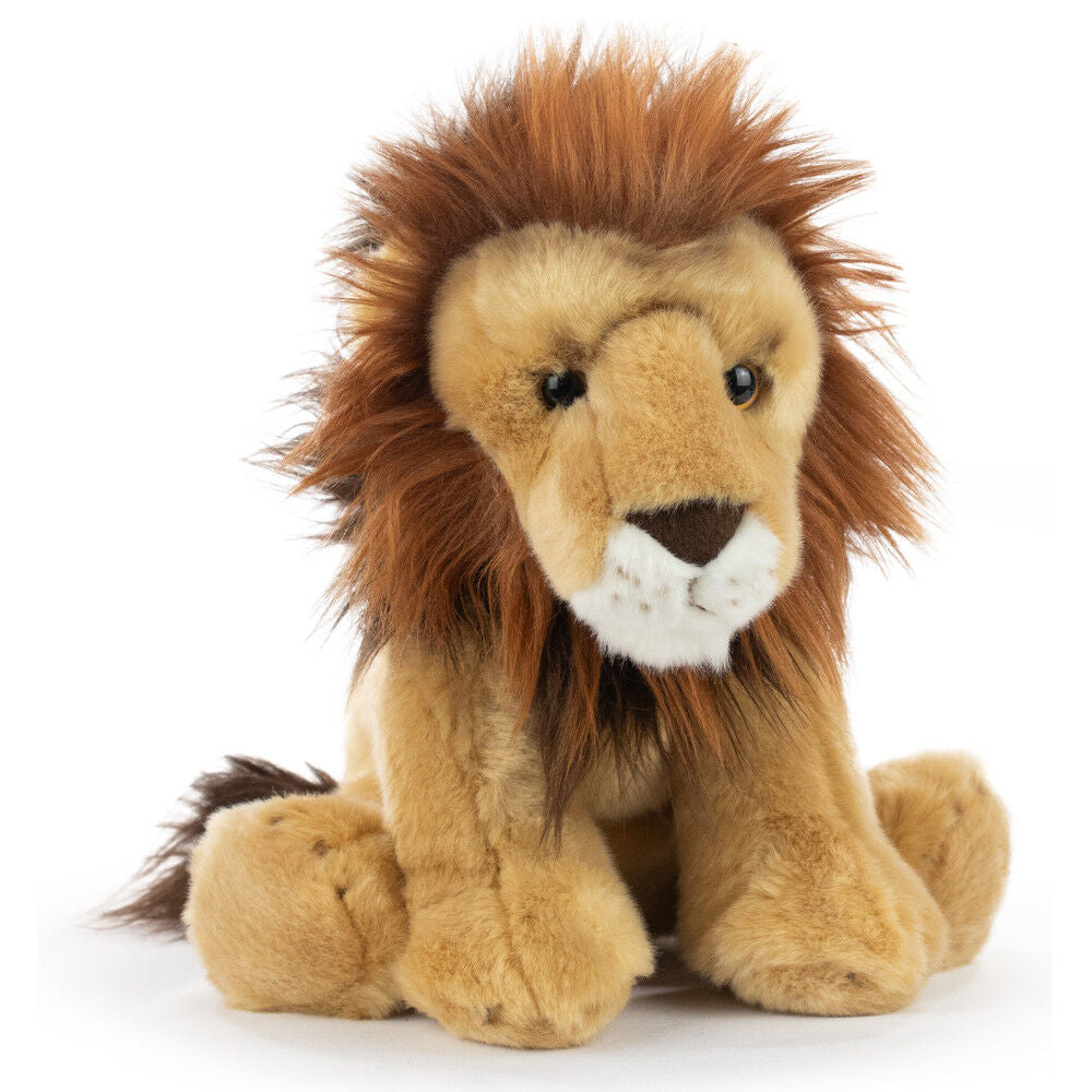Realistic Animals Lion Plush 25cm