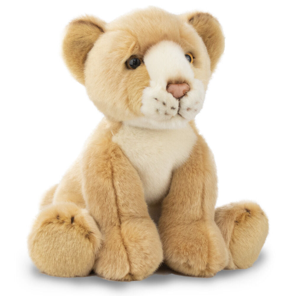 Realistic Animals Baby Lion Plush Toy 26cm