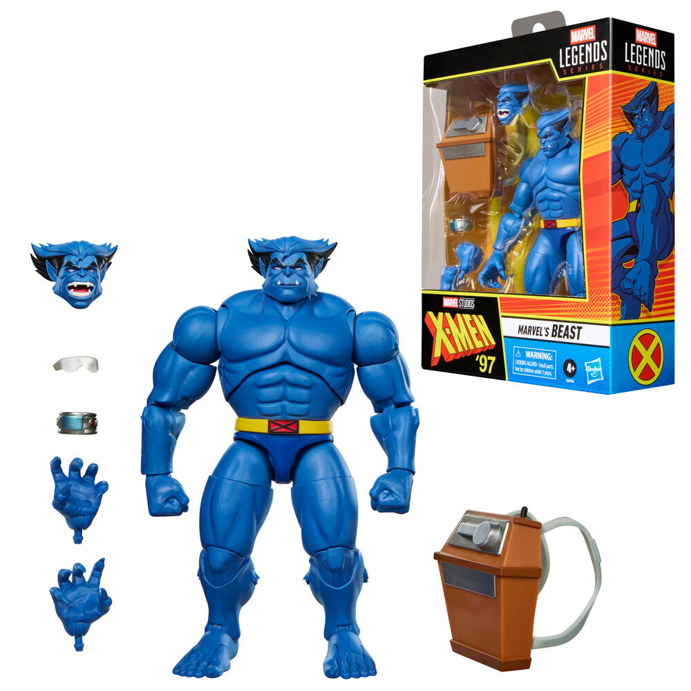 Figure Beast X-Men 97 Marvel Legends Series 15cm