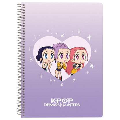 A5 Chibi Kpop Demon Hunters Notebook
