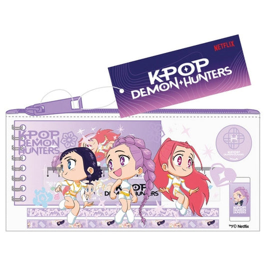 Chibi Kpop Demon Hunters activities pencil case