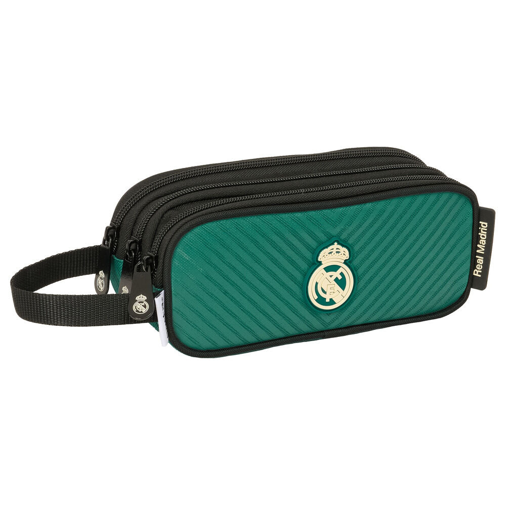 Real Madrid triple pencil case