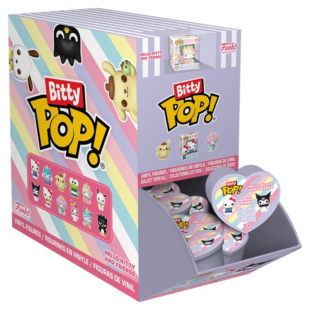Figure Mystery Bitty POP Heart Hello Kitty and Friends assorted