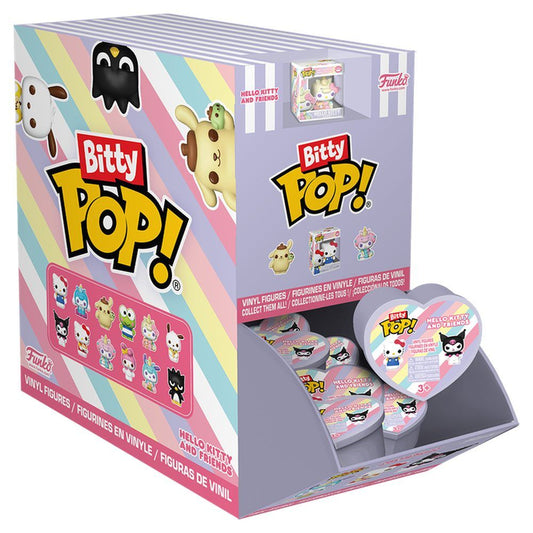 Figure Mystery Bitty POP Heart Hello Kitty and Friends assorted