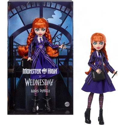 Agnes Wednesday Monster High Doll