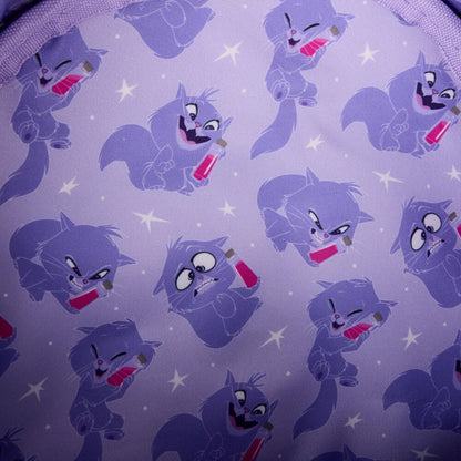 Yzma Plush Backpack from Disney's The Emperor's New Groove, Loungefly, 26cm
