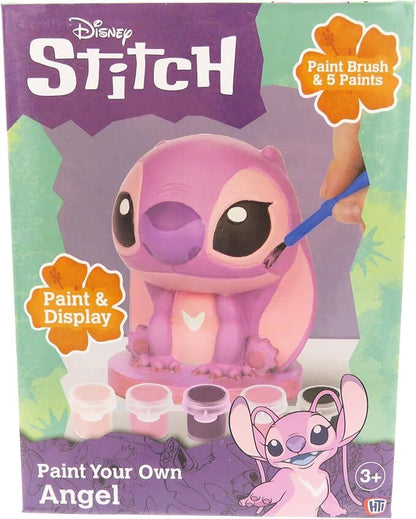 Figura de gesso para pintar o anjo Stitch da Disney