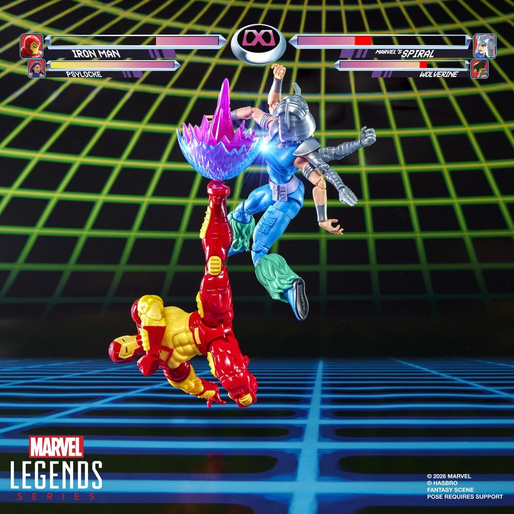 Blister 2 figures Iron Man Vs Marvels Spiral Marvel Games 15cm
