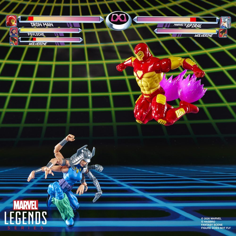 Blister 2 figures Iron Man Vs Marvels Spiral Marvel Games 15cm