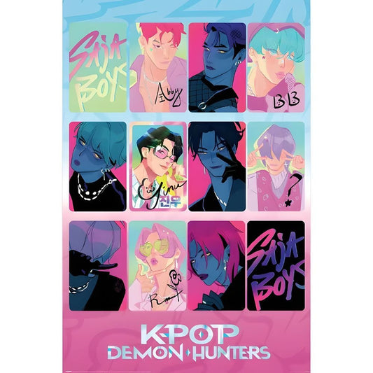 Light and Darkness KPop Demon Hunters Poster