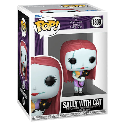 POP figure Disney The Nightmare Before Christmas Sally with Cat