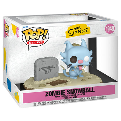 Deluxe POP Figure The Simpsons Zombie Snowball