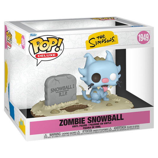 Deluxe POP Figure The Simpsons Zombie Snowball