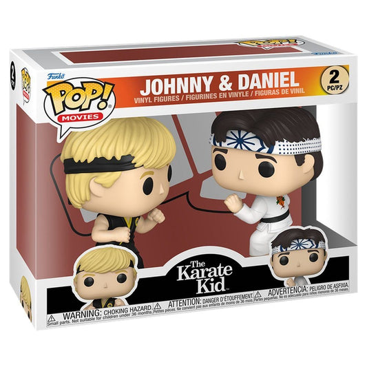 Blister 2 POP Figures The Karate Kid Johnny & Daniel