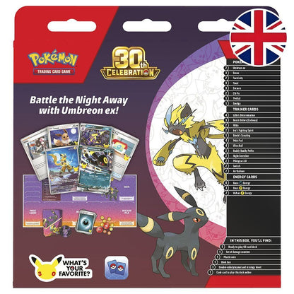 EspeonUmbreon 30th Anniversary Pokemon Playing Cards Deck (English, Assorted)