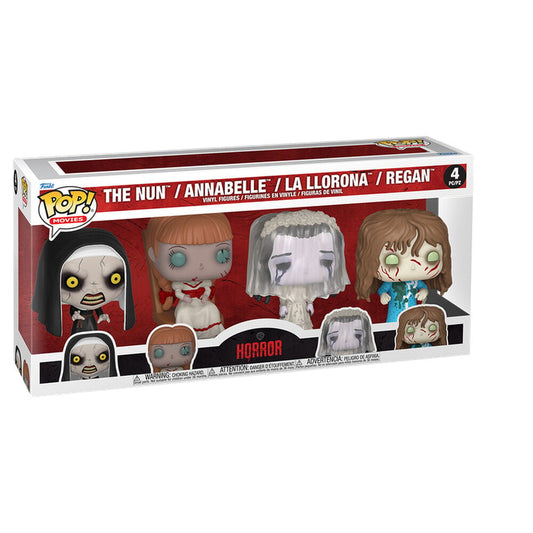 Blister pack of 4 Warner Bros. Horror POP Figures