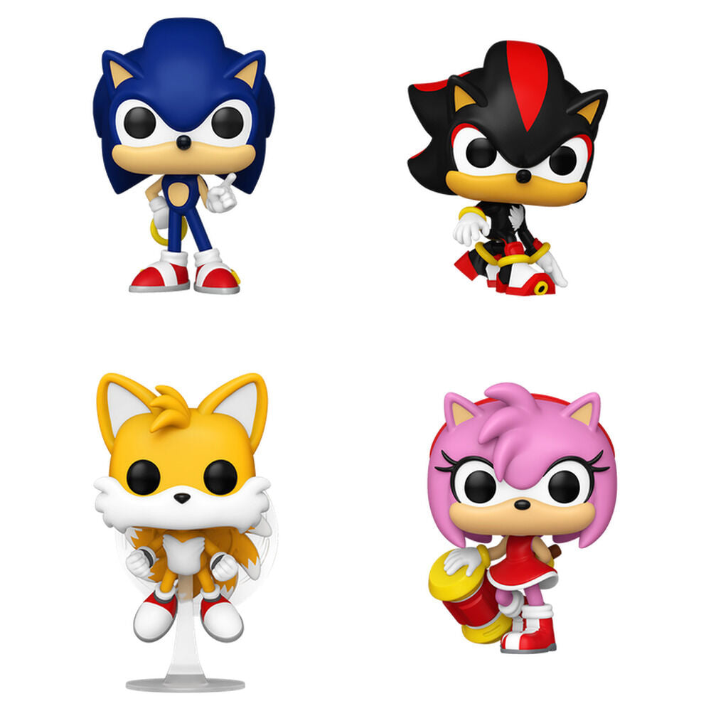 Blister 4 POP Figures Sonic the Hedgehog