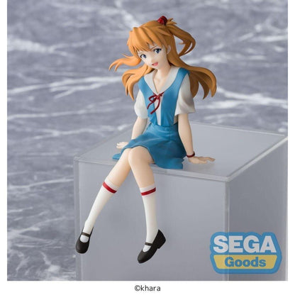 Figurine PM Perching Asuka Shikinami Langley Evangelion Nouvelle Édition Théâtrale 14cm