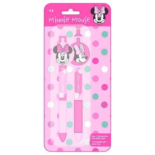 Blister pack of 2 erasable Minty Minnie Disney pens