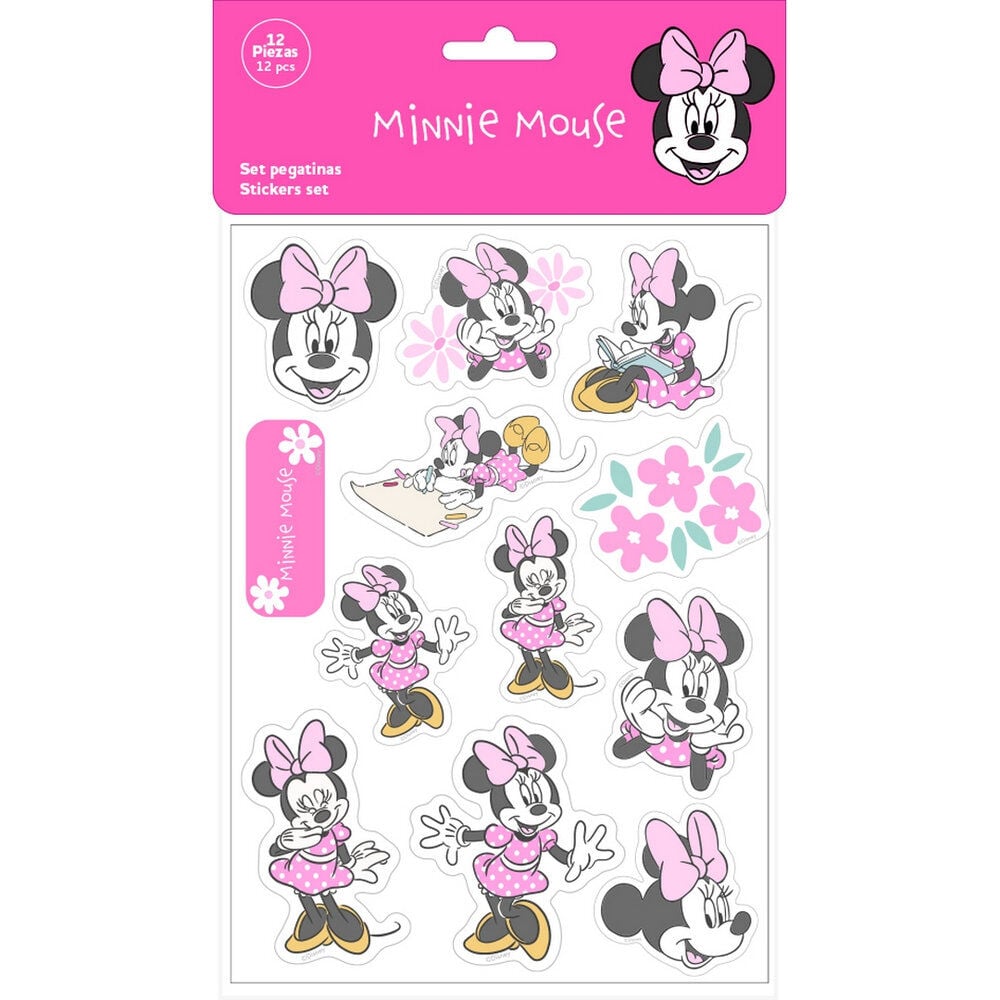 Minty Minnie Disney sticker set