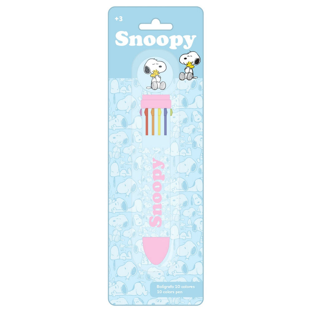 Snoopy 10-color pen