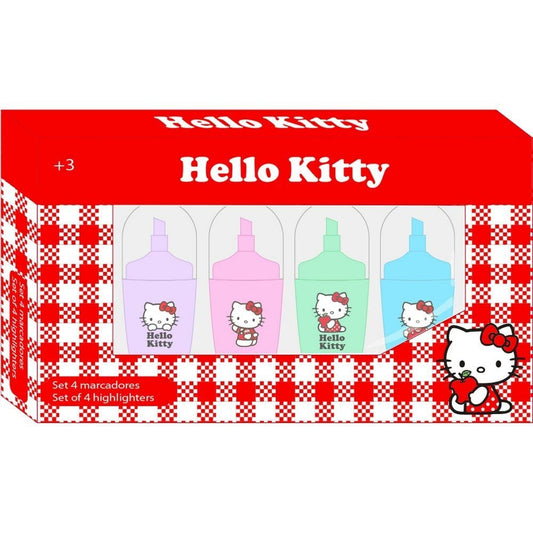Hello Kitty fluorescent highlighter blister pack (4).