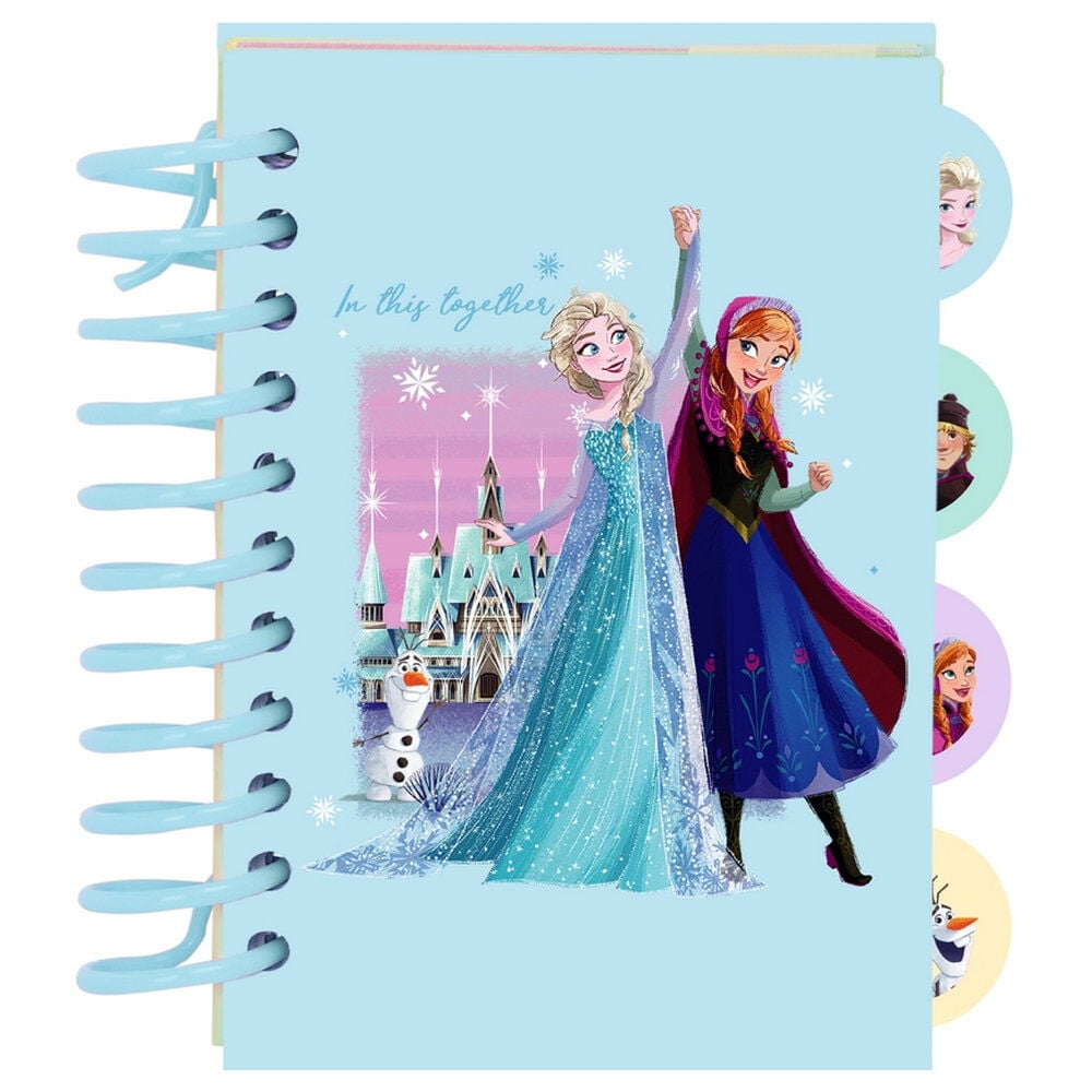 A7 Frozen Disney Notebook