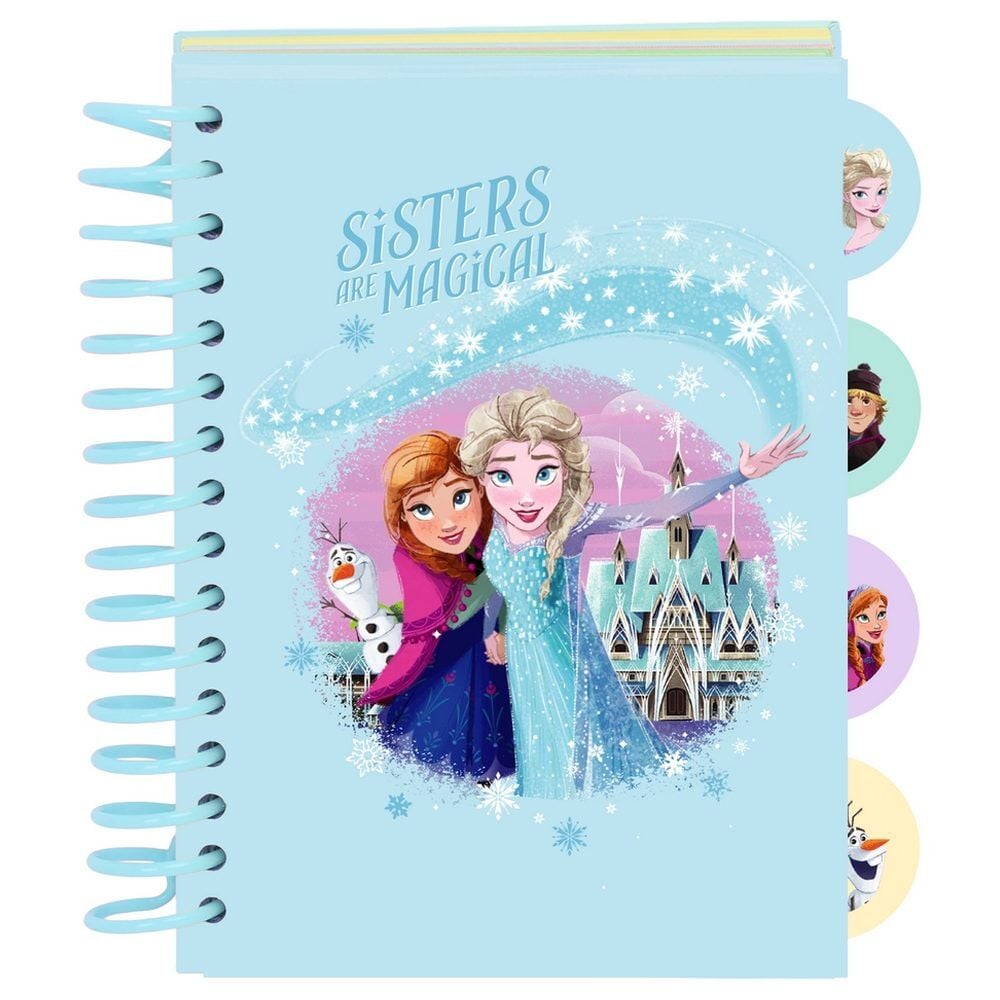 A6 Frozen Disney Notebook