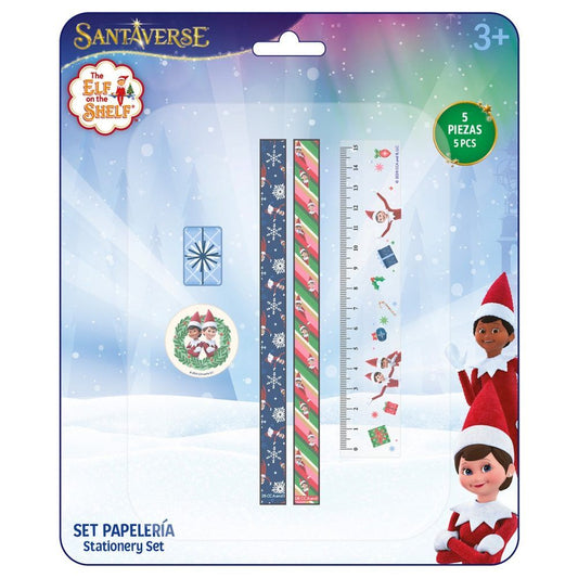 Elf On the Shelf stationery set