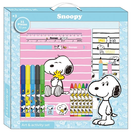 Snoopy activity set 31 pieces