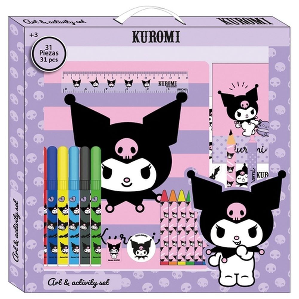 Kuromi Hello Kitty activity set 31pcs