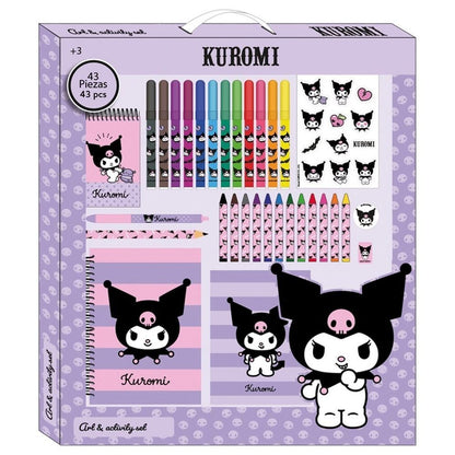 Kuromi Hello Kitty activity set 43pcs