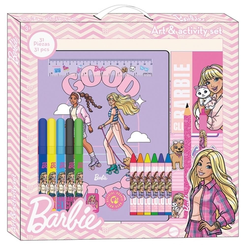 Barbie activity set 31 pieces