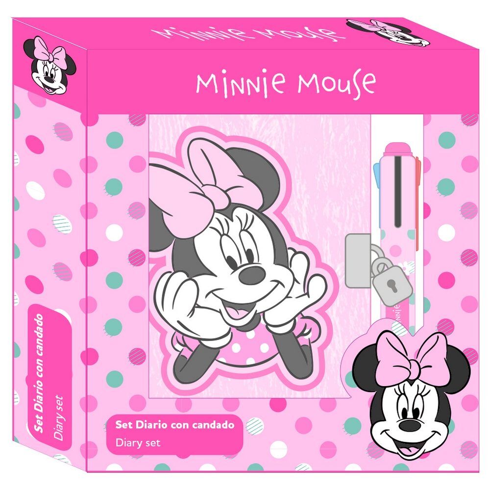 Minty Minnie Disney 4-Color Pen Diary