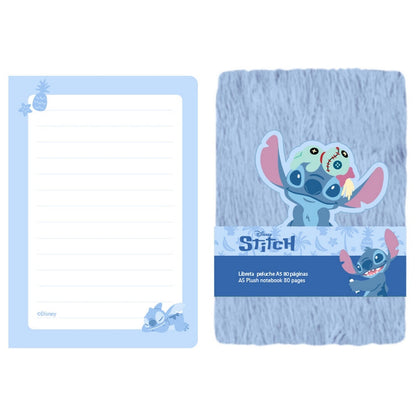 A5 Stitch Disney Plush Notebook