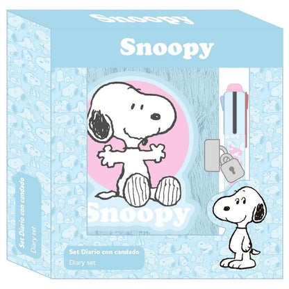 Diary pen 4 colors Snoopy
