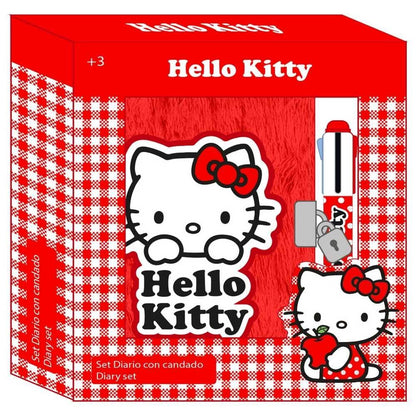 Diary pen 4 colors Hello Kitty