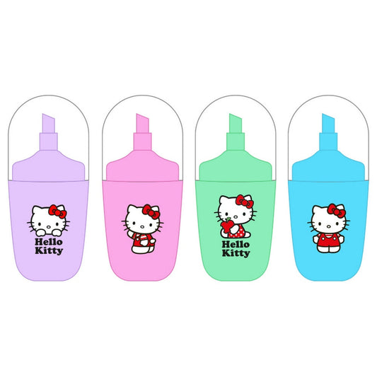 Hello Kitty fluorescent highlighter blister pack (4).